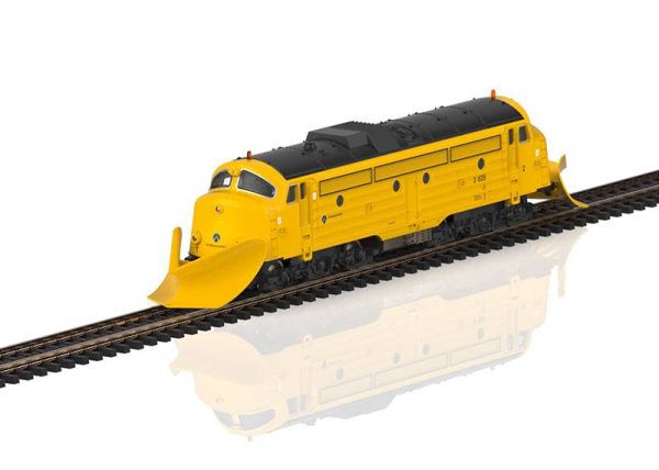 Märklin Diesellokomotive mit Schneeräumer neu