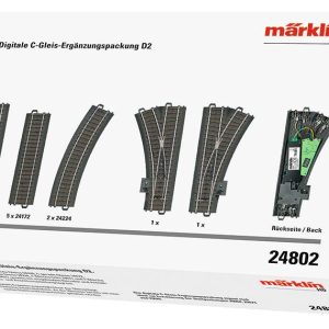 Märklin Digitale C-Gleis-Ergänzungspackung D2 neu