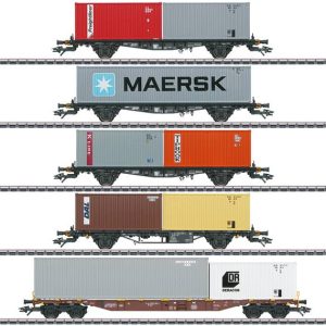 Märklin Container-Tragwagen-Set neu