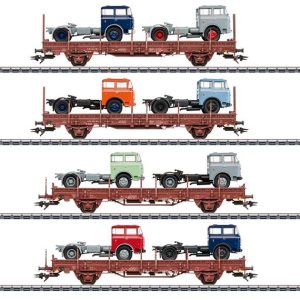 Märklin Güterwagen-Set Fahrzeugtransport neu