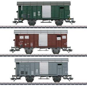 Märklin Güterwagen-Set mit gedeckten Güterwagen K3 neu